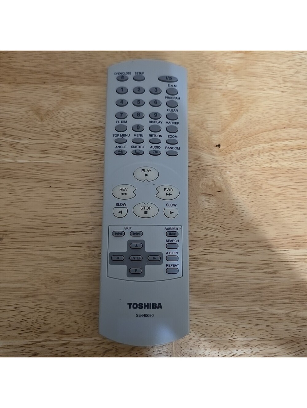 Toshiba SE-R0090 Remote For SD-3900SU SD-4900 SD-4900U SD-530 SD-K720